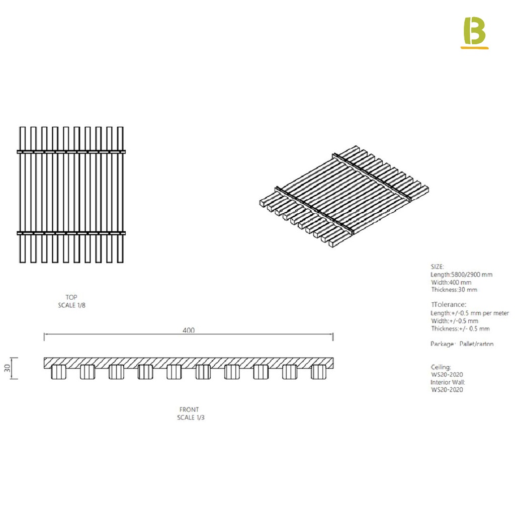 Celosía Fachada Exterior