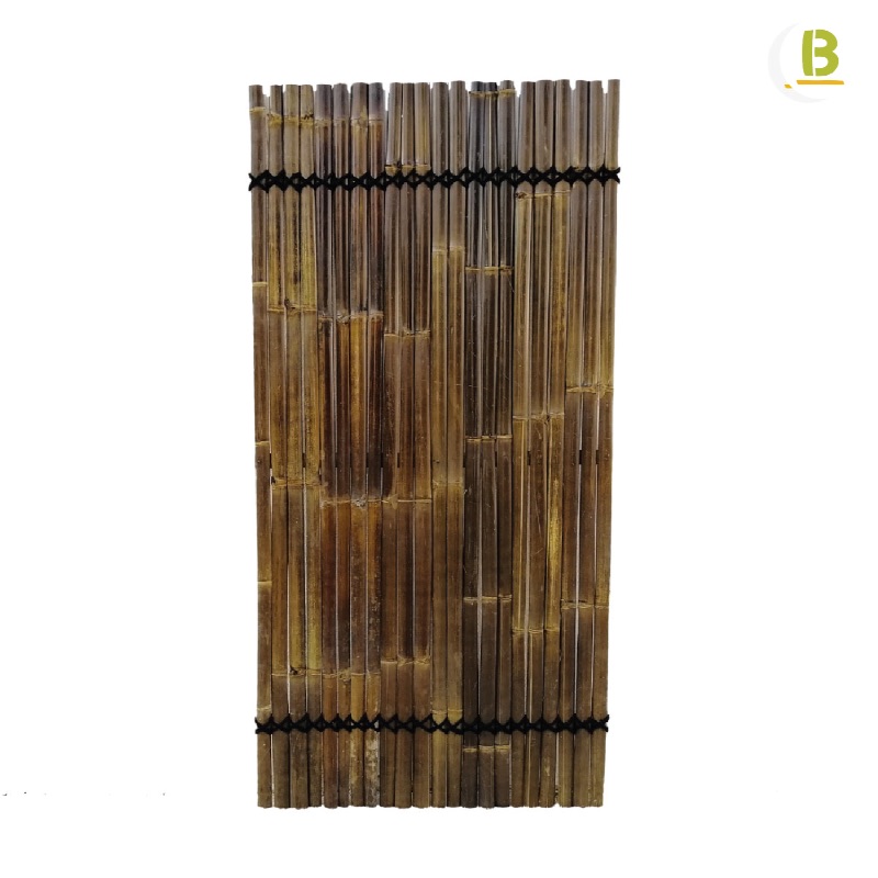Panel de Listones de Bambú - Black